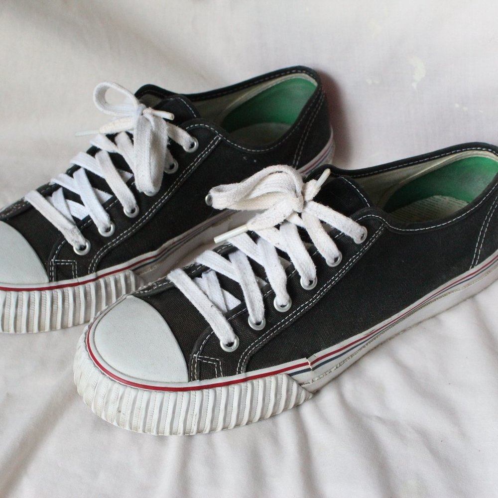 PF Flyers Black Womens Low top